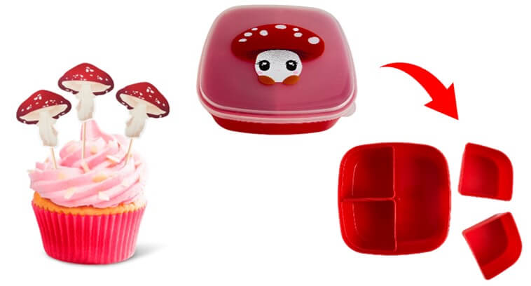 Flying Tiger Copenhagen(フライングタイガー)の＜きのこ＞シリーズ『フードピック』