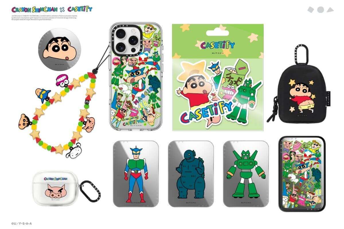 『クレヨンしんちゃん x CASETiFY』コレクション