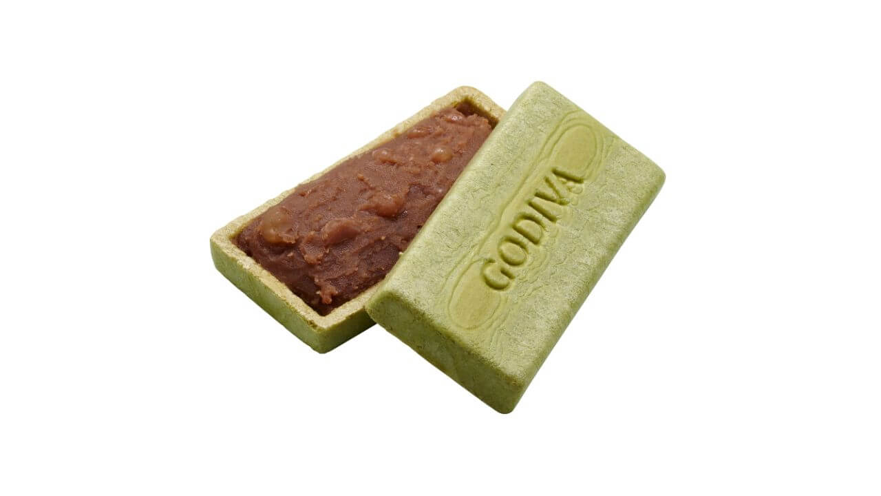 ゴディバの『最中 オ ショコラ』-ミルクチョコレート白餡