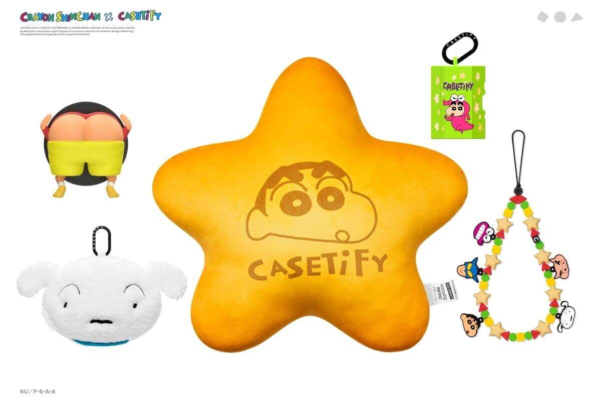 『クレヨンしんちゃん x CASETiFY』コレクション