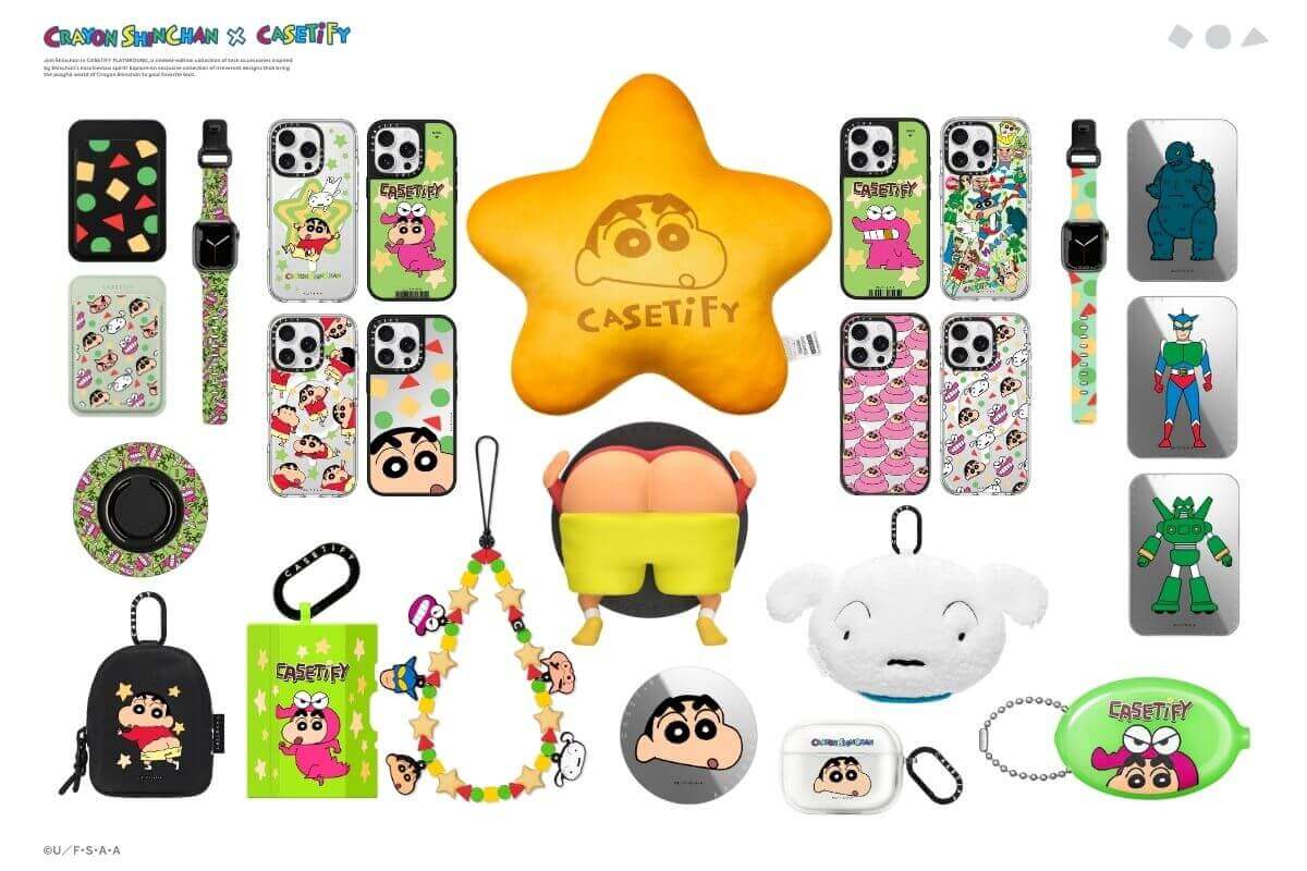 『クレヨンしんちゃん x CASETiFY』コレクション