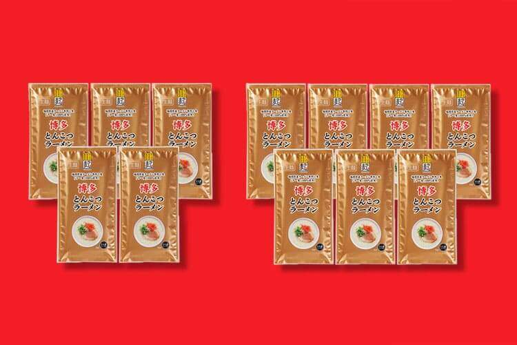 ファミリーマートの『お値段そのまま でデカくてうまい!!ざっくり40%増量作戦』キャンペーン-博多ラー麦とんこつラーメン