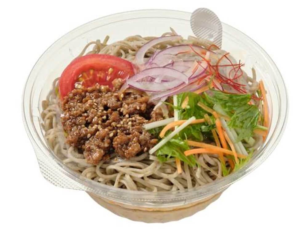 セブン‐イレブンの『ピリ辛クリーミー 胡麻香る豆乳担々そば』