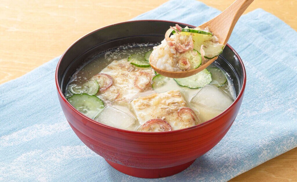大戸屋の『南国キッチン』-【夏限定】麦みそ冷や汁