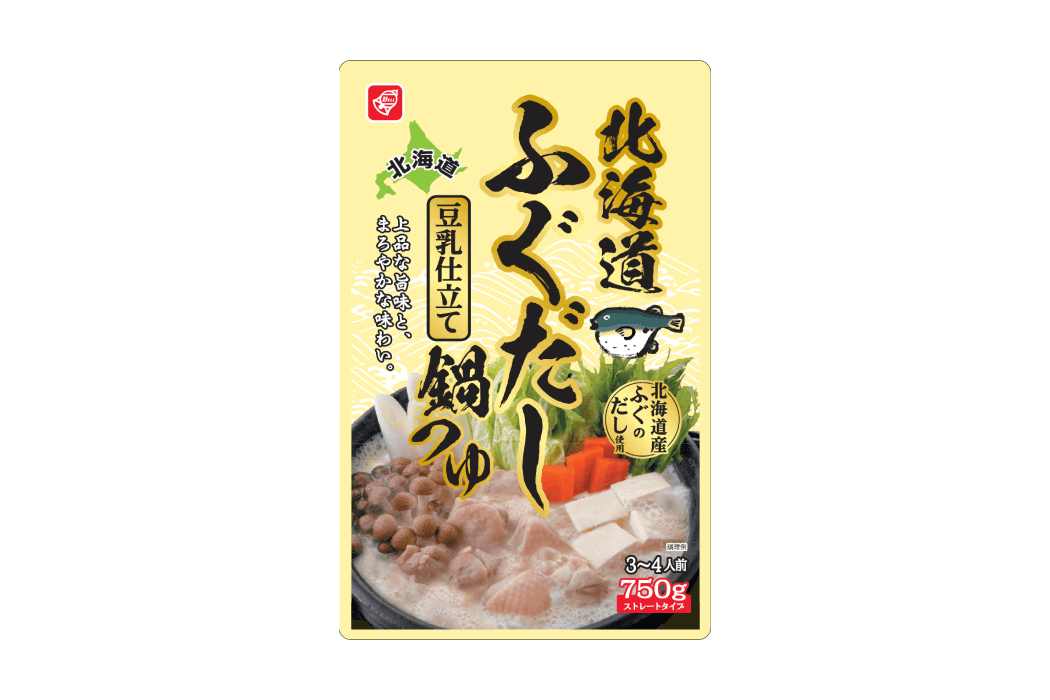 ベル食品の『北海道ふぐだし 豆乳仕立て鍋つゆ』