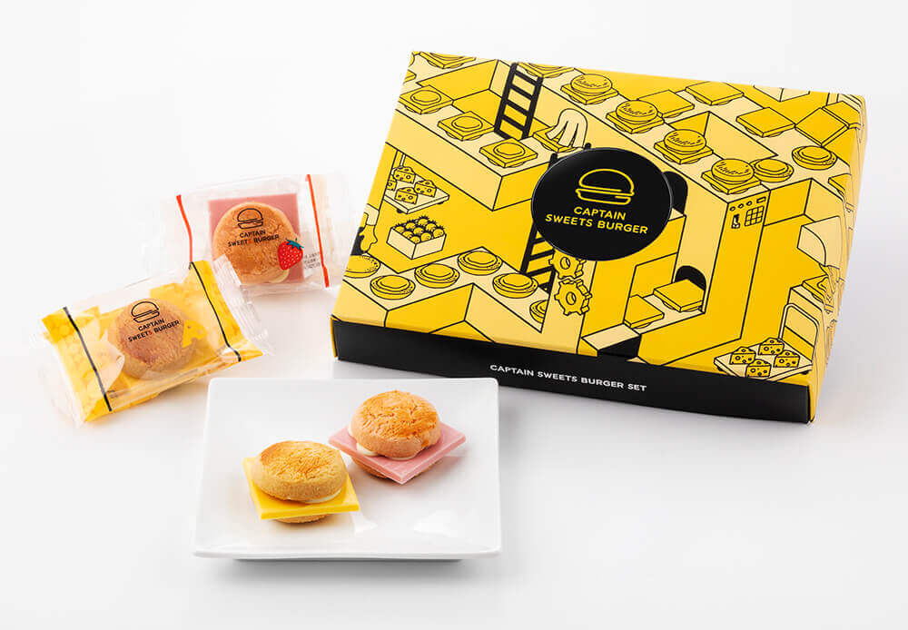 CAPTAIN SWEETS BURGER(キャプテンスイーツバーガー)の『キャプテンスイーツバーガーセット』