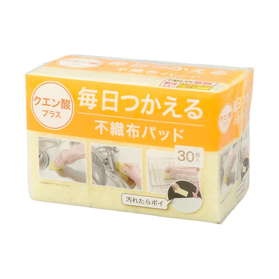 ニトリの『毎日つかえるクエン酸パッド (30個入り)』