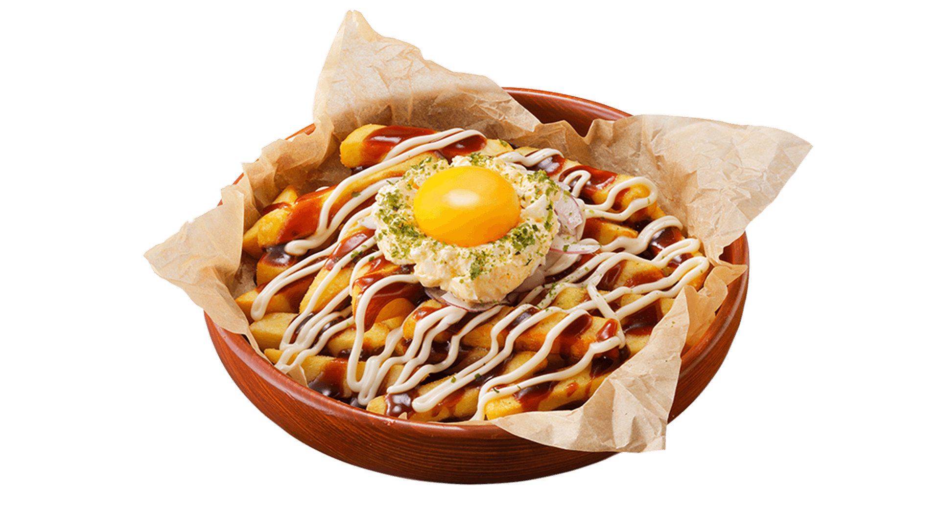 びっくりドンキーの『日本の秋に、月見ハンバーグ。』フェア-月見てりたまマヨポテト