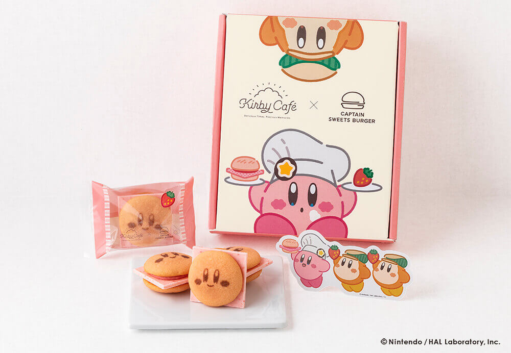 CAPTAIN SWEETS BURGER(キャプテンスイーツバーガー)の『カービィのストロベリーバーガー』