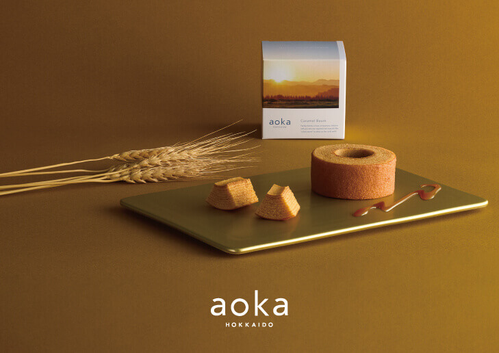 aoka(アオカ)の『キャラメルバームクーヘン』-1個入り