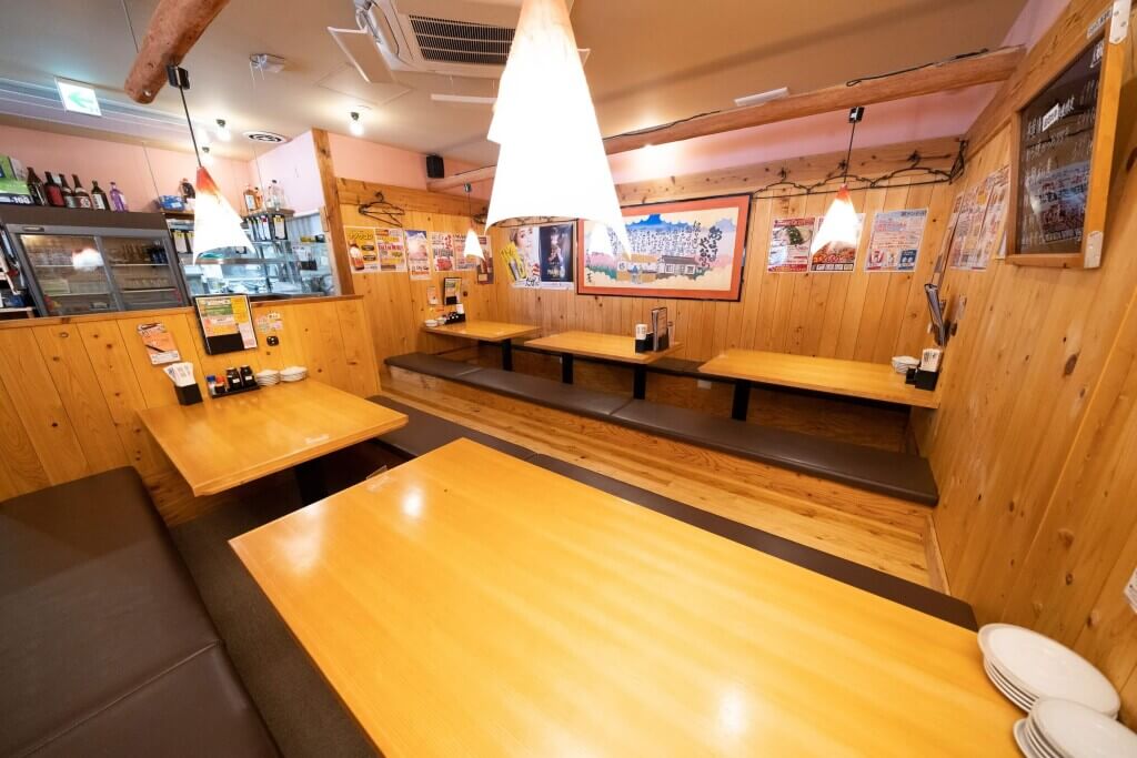 や台ずし 宮の沢町の店内