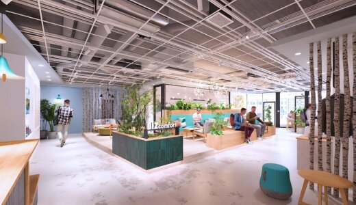 【BIZcomfort札幌すすきの】南3西1に“交流と集中”をゾーニングで両立する24時間型コワーキングスペースがオープン！