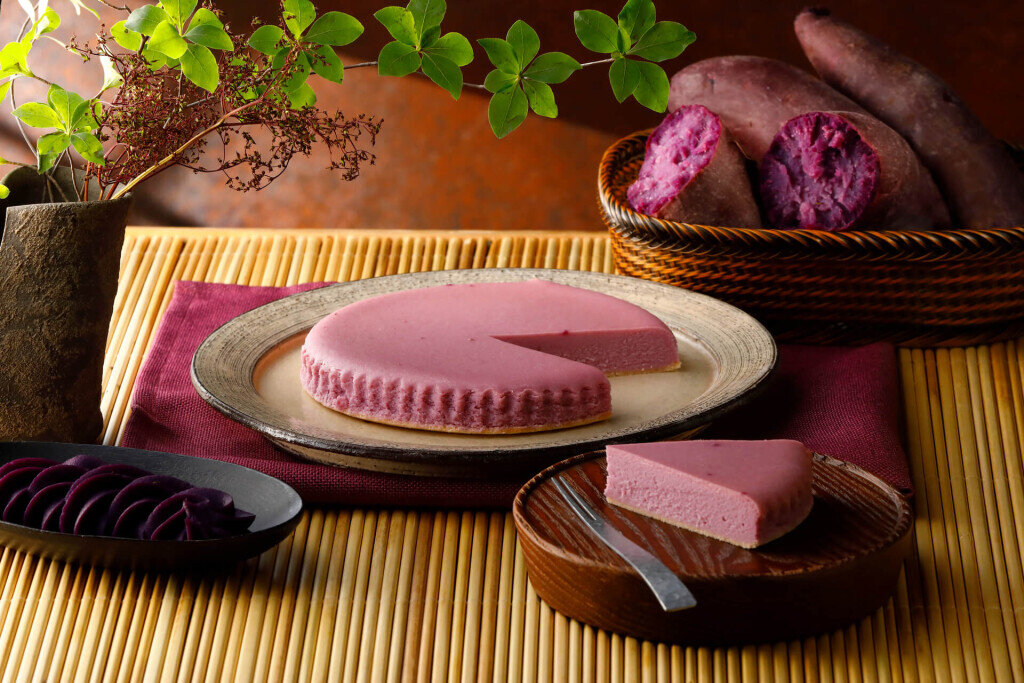 チーズガーデンの『御用邸紅芋チーズケーキ』