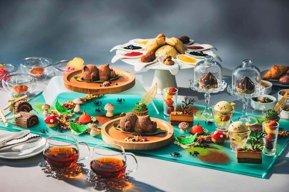 SAPPORO STREAM HOTEL 7階「BAR & GRILL Splish」カフェ＆バーの『STREAM Afternoon Tea ～Wonder Forest(ワンダーフォレスト)～』