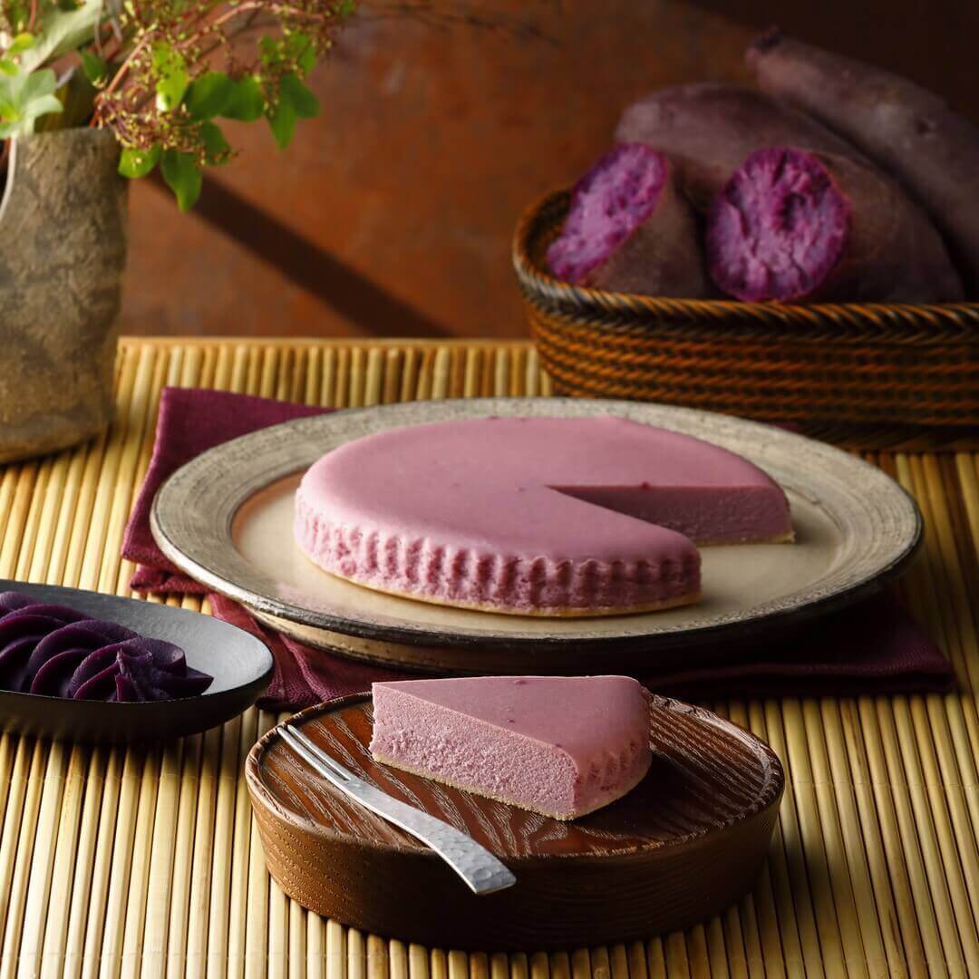 チーズガーデンの『御用邸紅芋チーズケーキ』