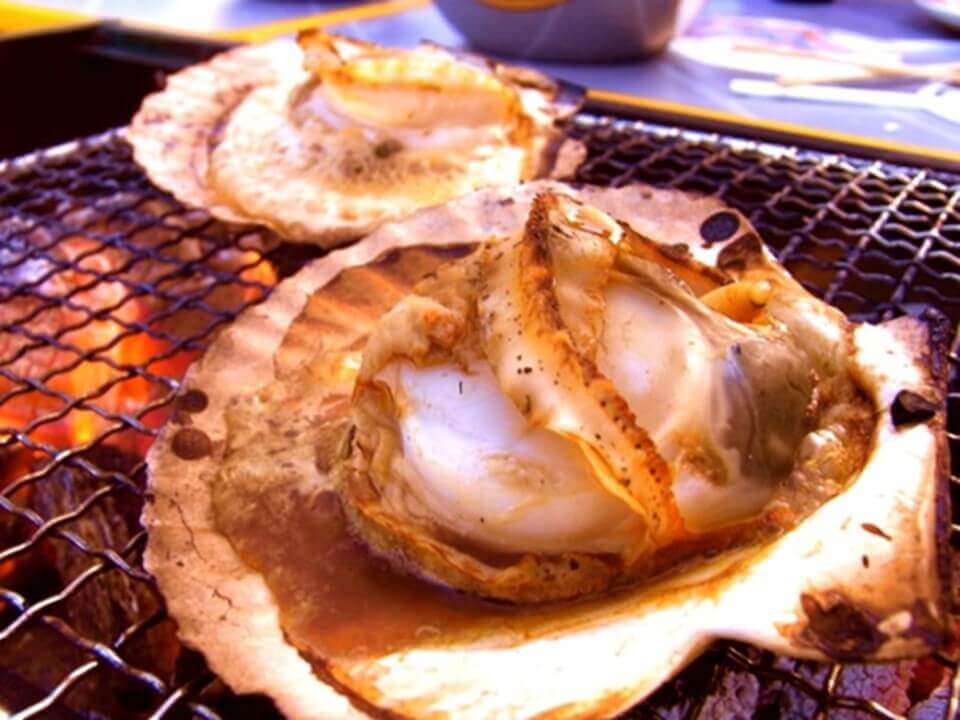 さっぽろ羊ヶ丘展望台の『焼きホタテ販売』