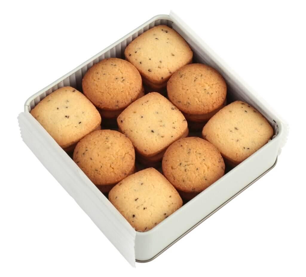 札幌グランドホテルの『オリジナルクッキー缶』-塩味のクッキー缶「ソルティ・キャッツ」