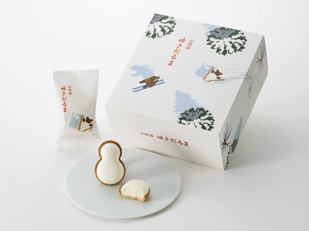 札幌千秋庵の『山親爺「ゆきだるま」』