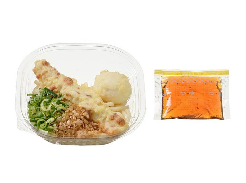 セブン‐イレブンの『お月見冷しちく玉天うどん』