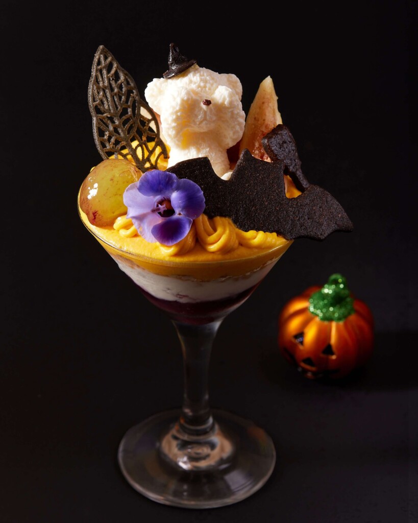コートヤード・バイ・マリオット札幌の『Palette of Seasons - Halloween -』-お化けを怖がる"Kumachan"が愛らしいデザイン
