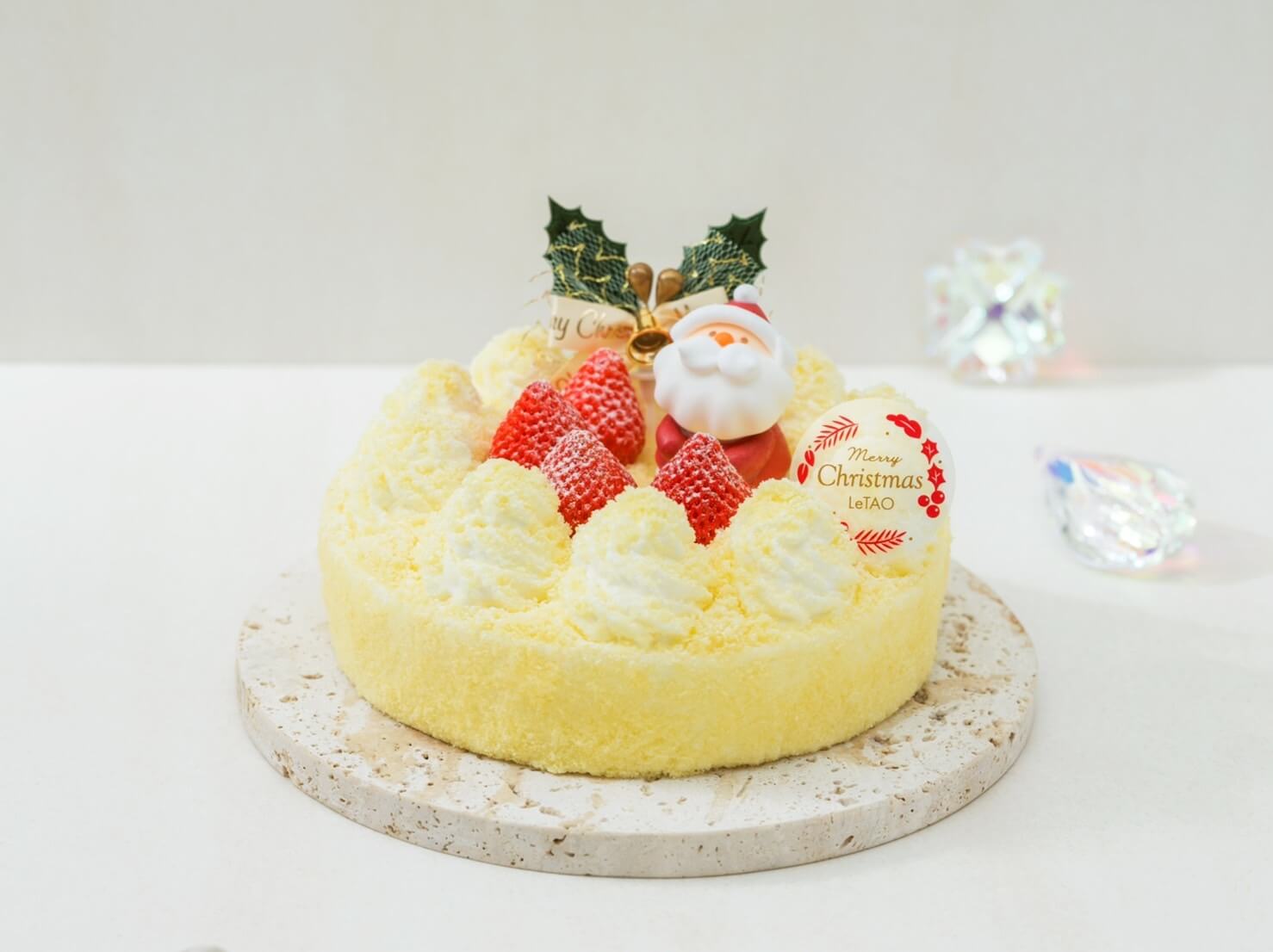 小樽洋菓子舗ルタオの2025年クリスマスケーキ『クリスマスドゥーブル』