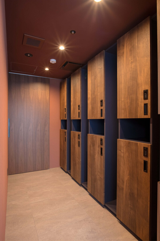 鉱石ミネラル浴 mineral spa by arashi no yu-ロッカールームは鍵付きですので、安心してお荷物をお預けいただけます。