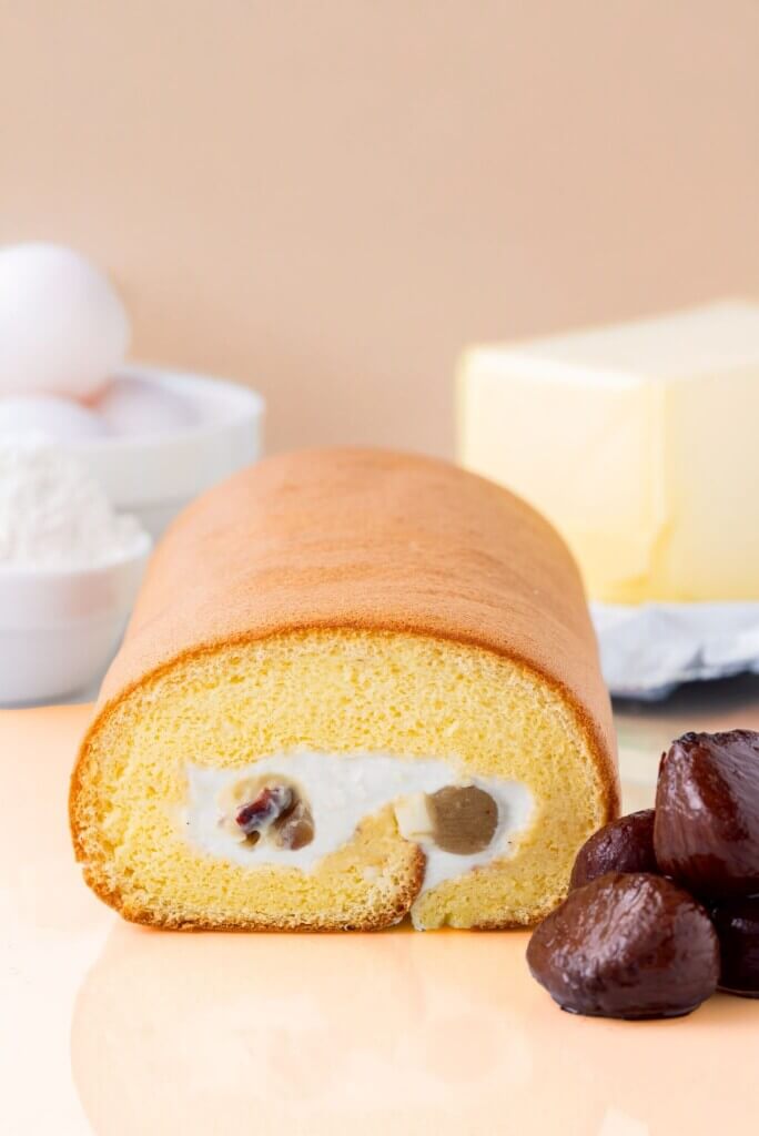 Pâtisserie PROUSTの『プルーストロール和栗のモンブラン』