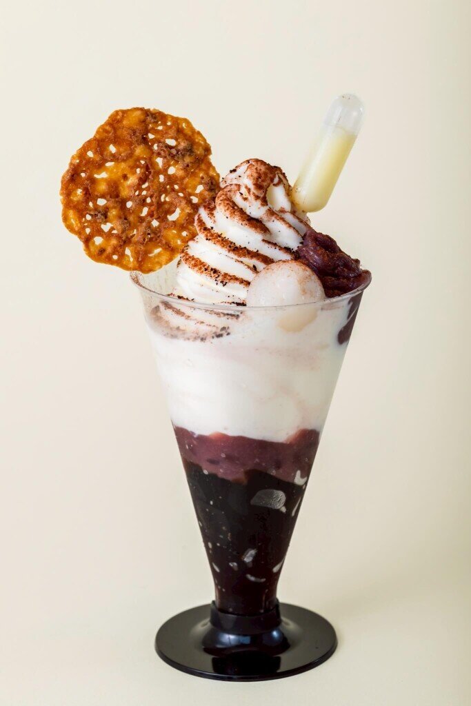 Pâtisserie PROUSTの『あんこxクリームチーズxコーヒー パフェ』