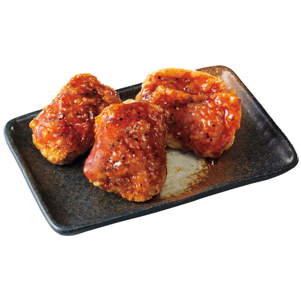 からやまの『黒胡椒からあげ1個』