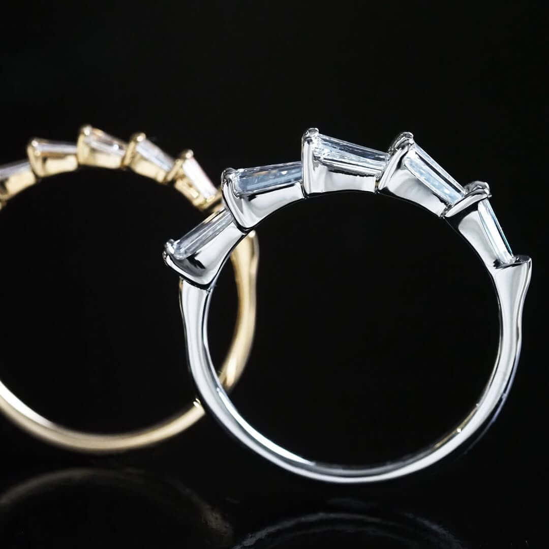 PARCELLE JEWELRY(パーセル ジュエリー)の『Tapered Cut Diamonds Ring ― テーパーダイヤモンド リング』