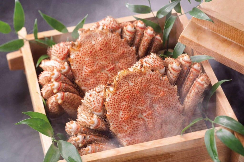 えりも町-北海道産活蒸し毛蟹