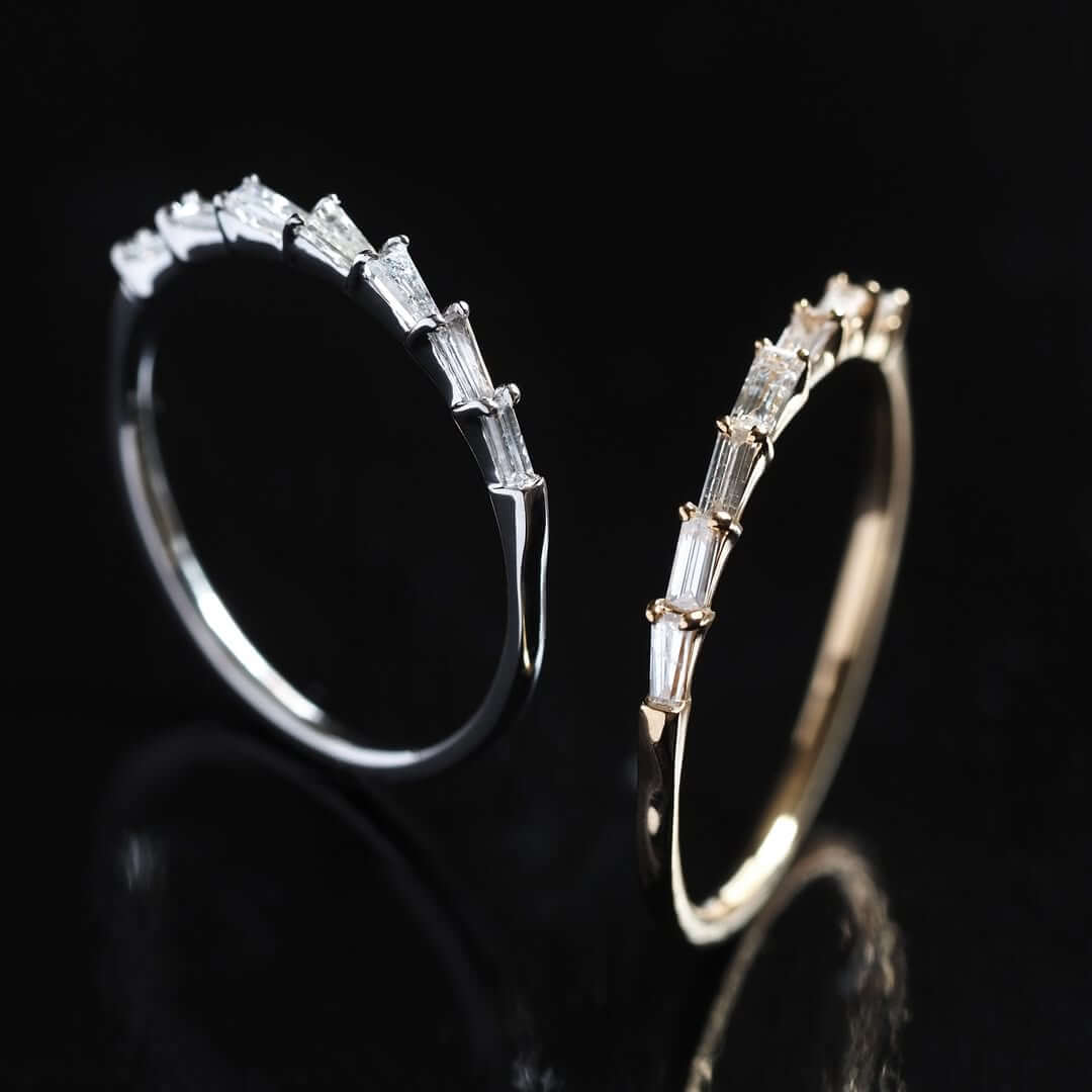 PARCELLE JEWELRY(パーセル ジュエリー)の『Tapered Cut Diamonds Ring ― テーパーダイヤモンド リング』