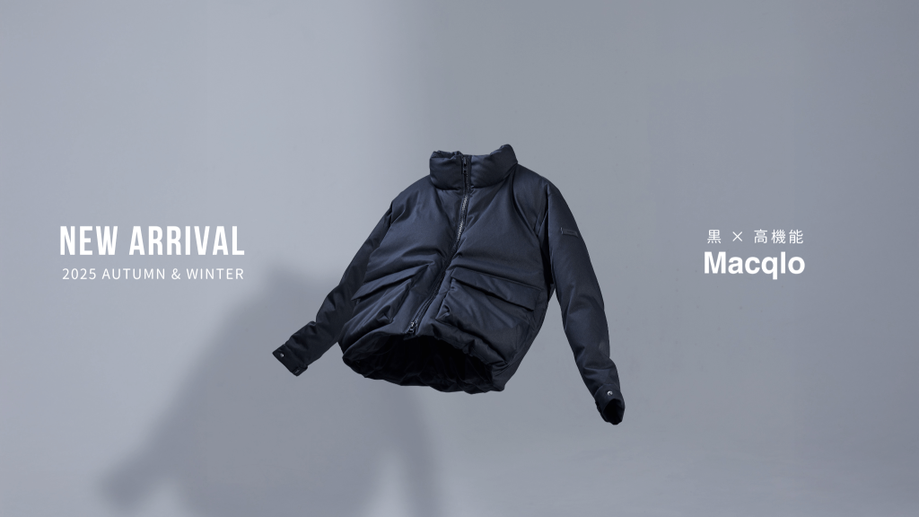 “黒×高機能”アパレル「Macqlo」