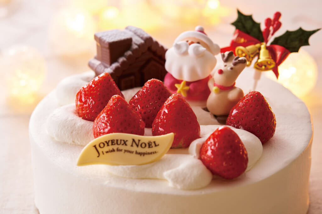 もりもとのクリスマスケーキ2025『いちごのクリスマスデコレーション』