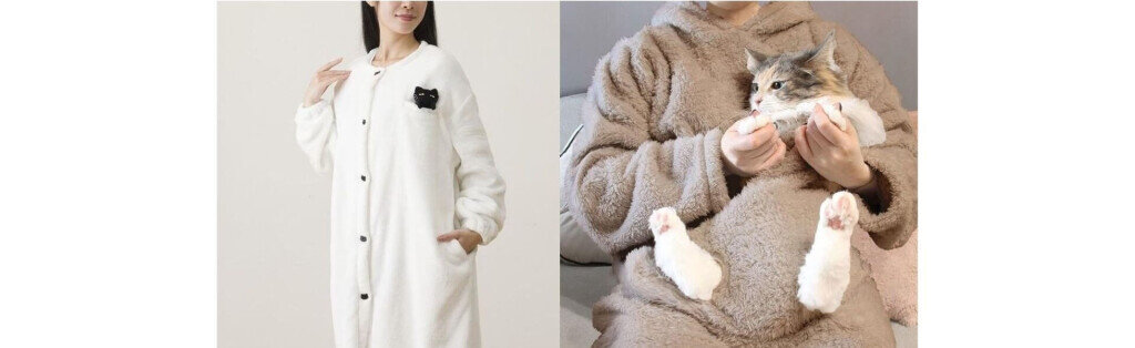 ニトリ デコホームの『着る毛布』