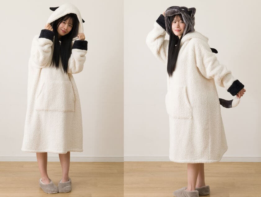 ニトリ デコホームの『着る毛布 Nウォーム ヒツジ105 NG09』