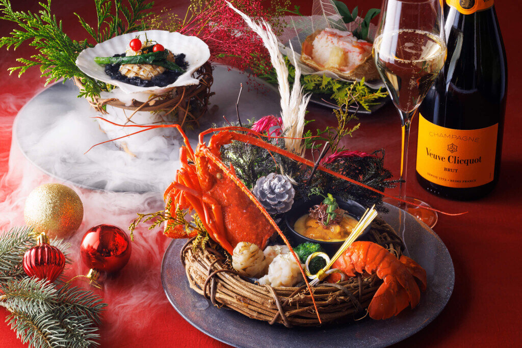 札幌エクセルホテル東急 2階 和食「からまつ」の『聖夜の灯火 クリスマス会席』