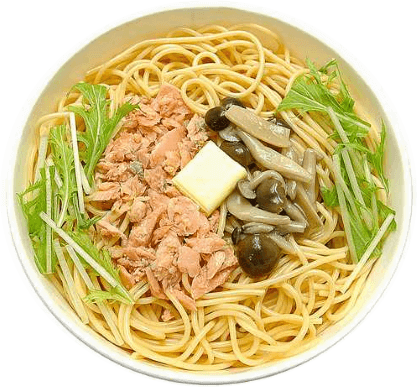 セブン₋イレブンの『道産秋鮭ときのこのパスタ(バター醤油味)』