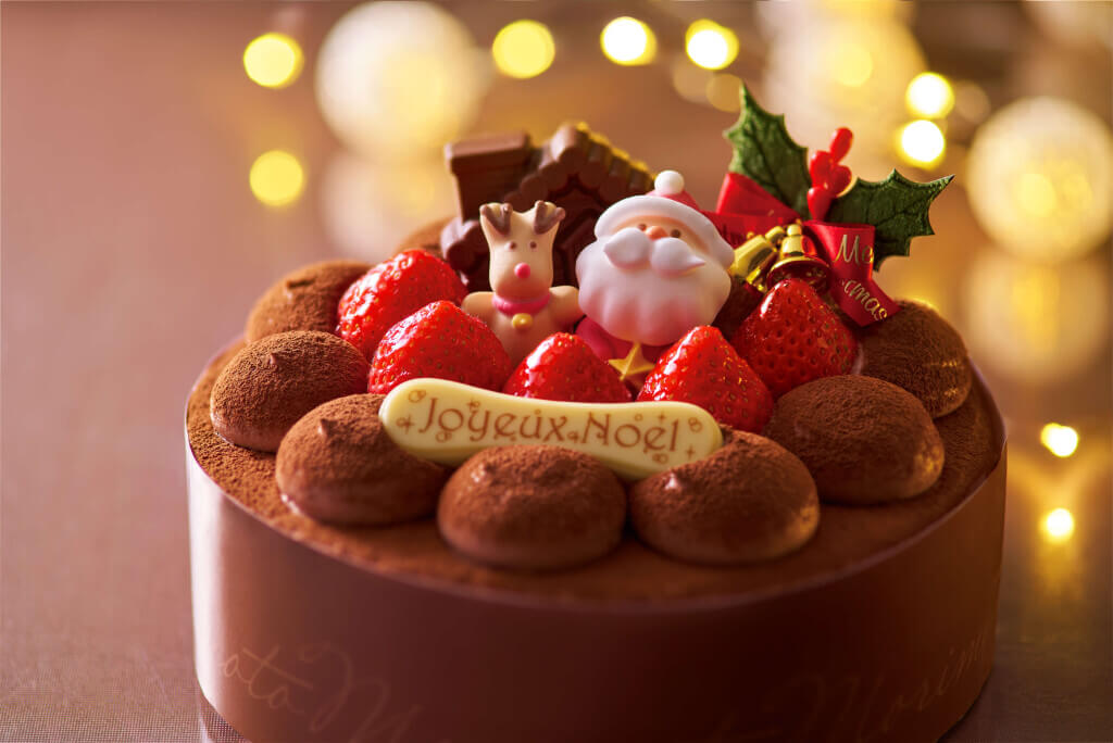 もりもとのクリスマスケーキ2025『とろける生チョコのクリスマスケーキ』