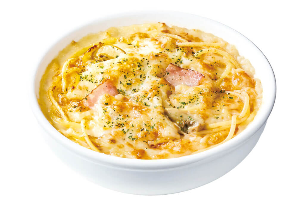 北海道チーズドリア 天使のオーブンの『とろけるチーズのパスタグラタン』