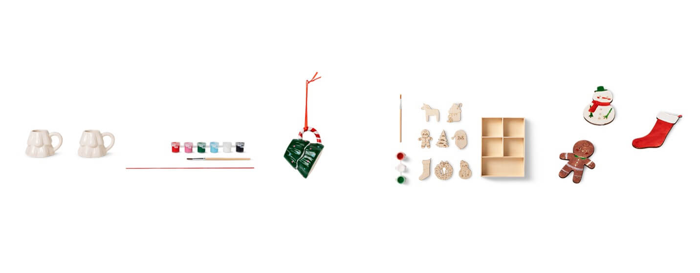 フライングタイガーの『HOLLY & JOLLY』-DIYペイントマグ（ミニ）