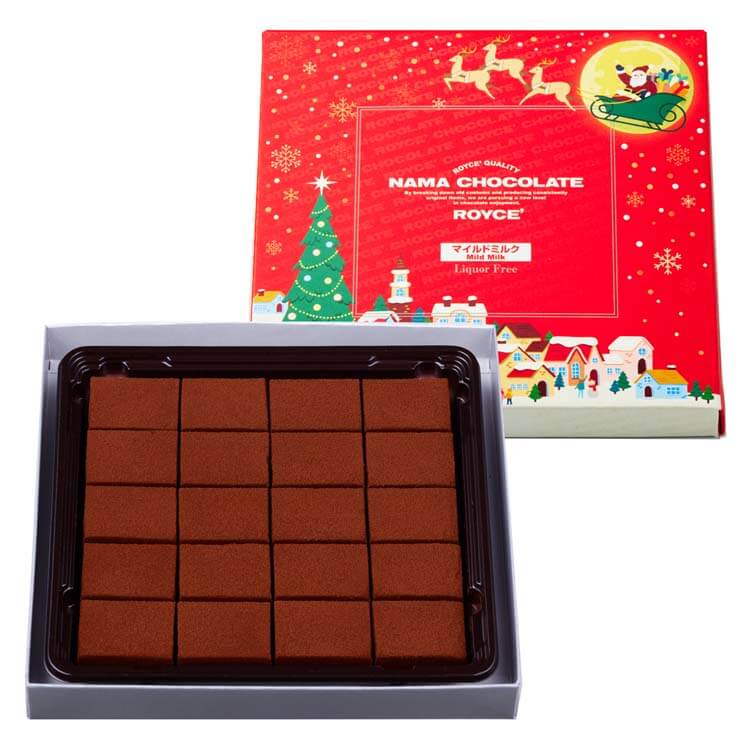 ロイズの『生チョコレート[マイルドミルク](クリスマス)』