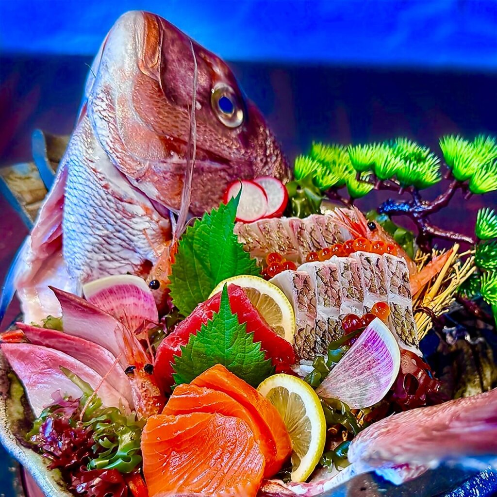 うおぎゅう琴似店の『刺身5点"晴れ盛り"』