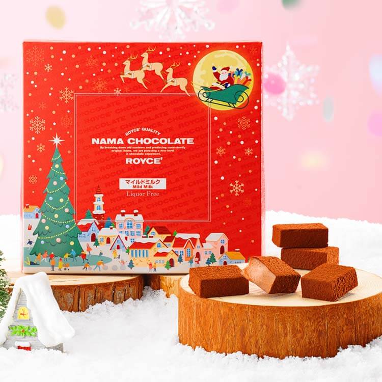 ロイズの『生チョコレート[マイルドミルク](クリスマス)』