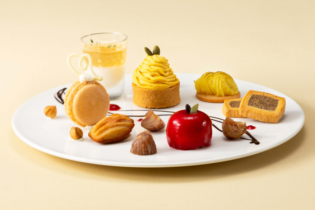 札幌グランドホテルの『りんごとナッツ スイーツフェア』-グランシャリオプレート