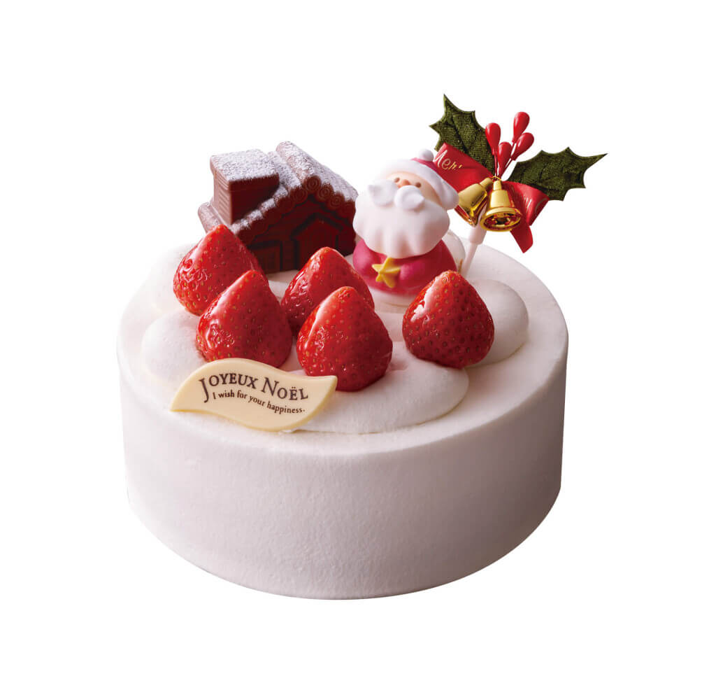 もりもとのクリスマスケーキ2025『いちごのクリスマスデコレーション』