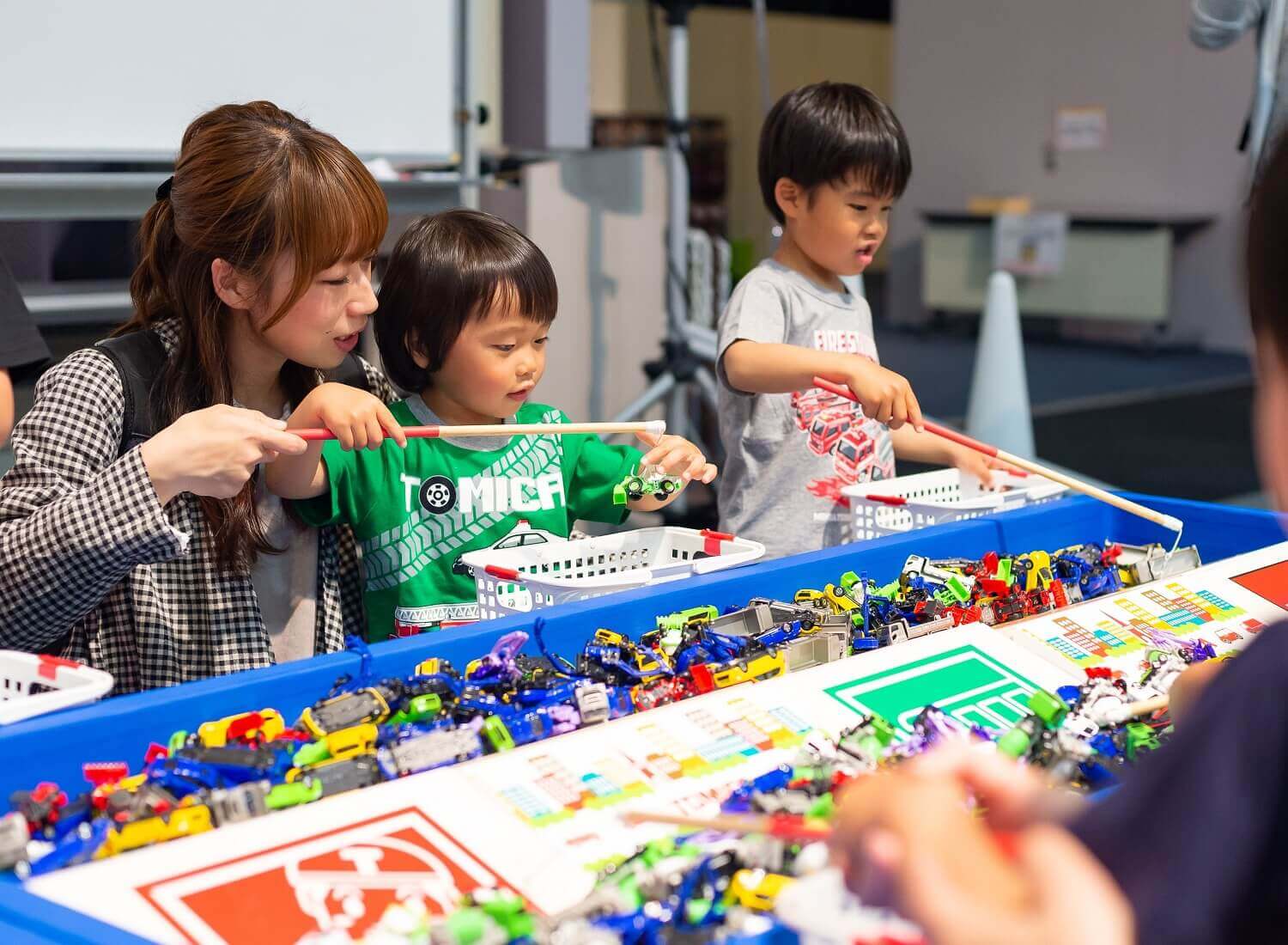 トミカ・プラレールフェスティバル in SAPPORO-トミカつり（有料）