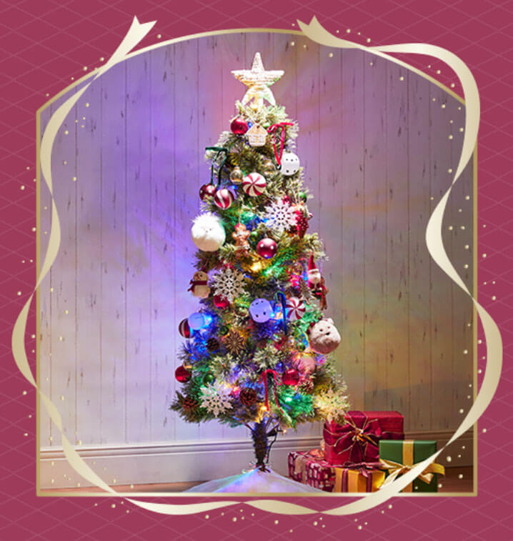 ニトリ デコホームの『クリスマスインテリア特集』-クリスマスツリー