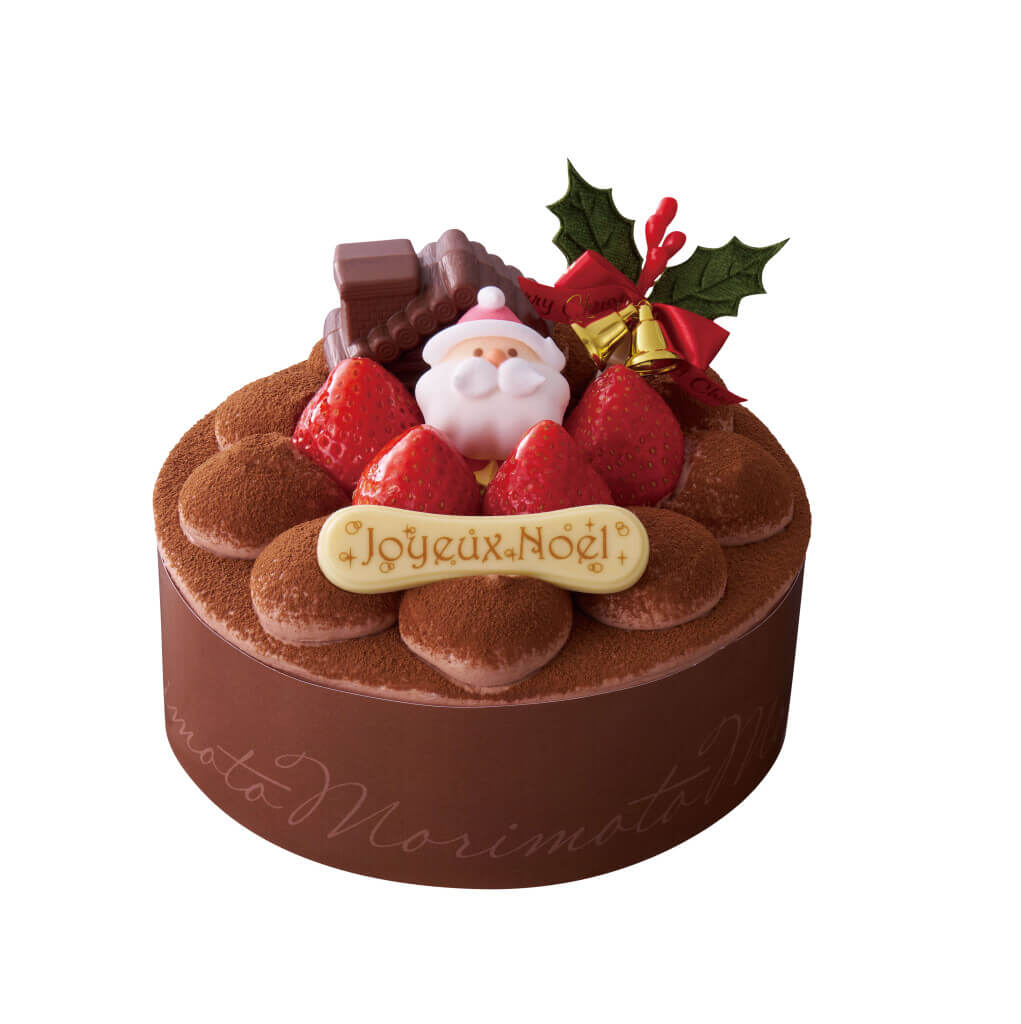 もりもとのクリスマスケーキ2025『とろける生チョコのクリスマスケーキ』
