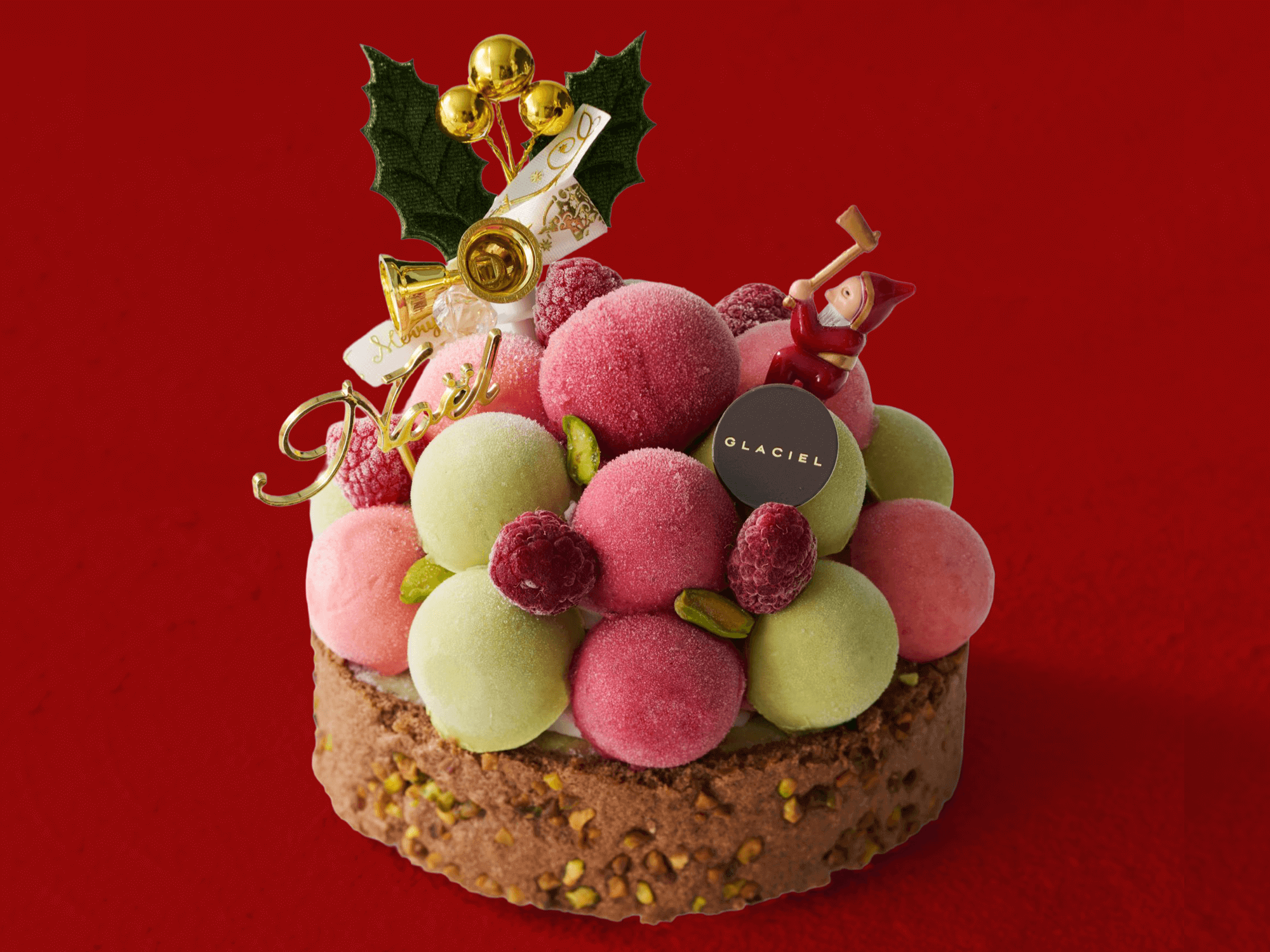小樽洋菓子舗ルタオの『クリスマスケーキ2025』-クリスマスバルーンドピスターシュ